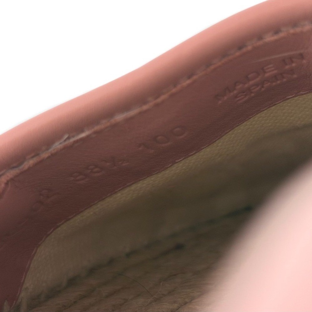 Gucci‎ GG Monogram Canvas Espadrilles 38.5 Pink Logo Slip On Flats Spain Luxury - Picture 11 of 11